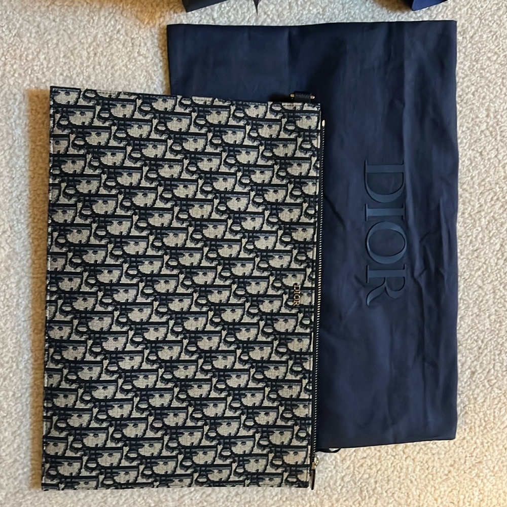 Brand new Dior A4 pouch